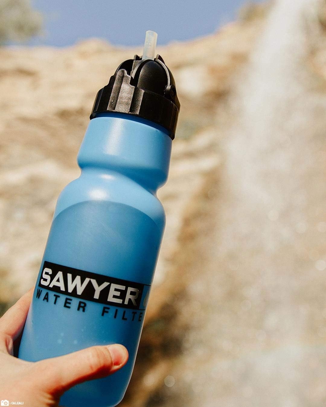 Sawyer Products SP140 Personal Water Bottle Filter, 34-Ounce,Blue(34 Ounces (Pack of 2))