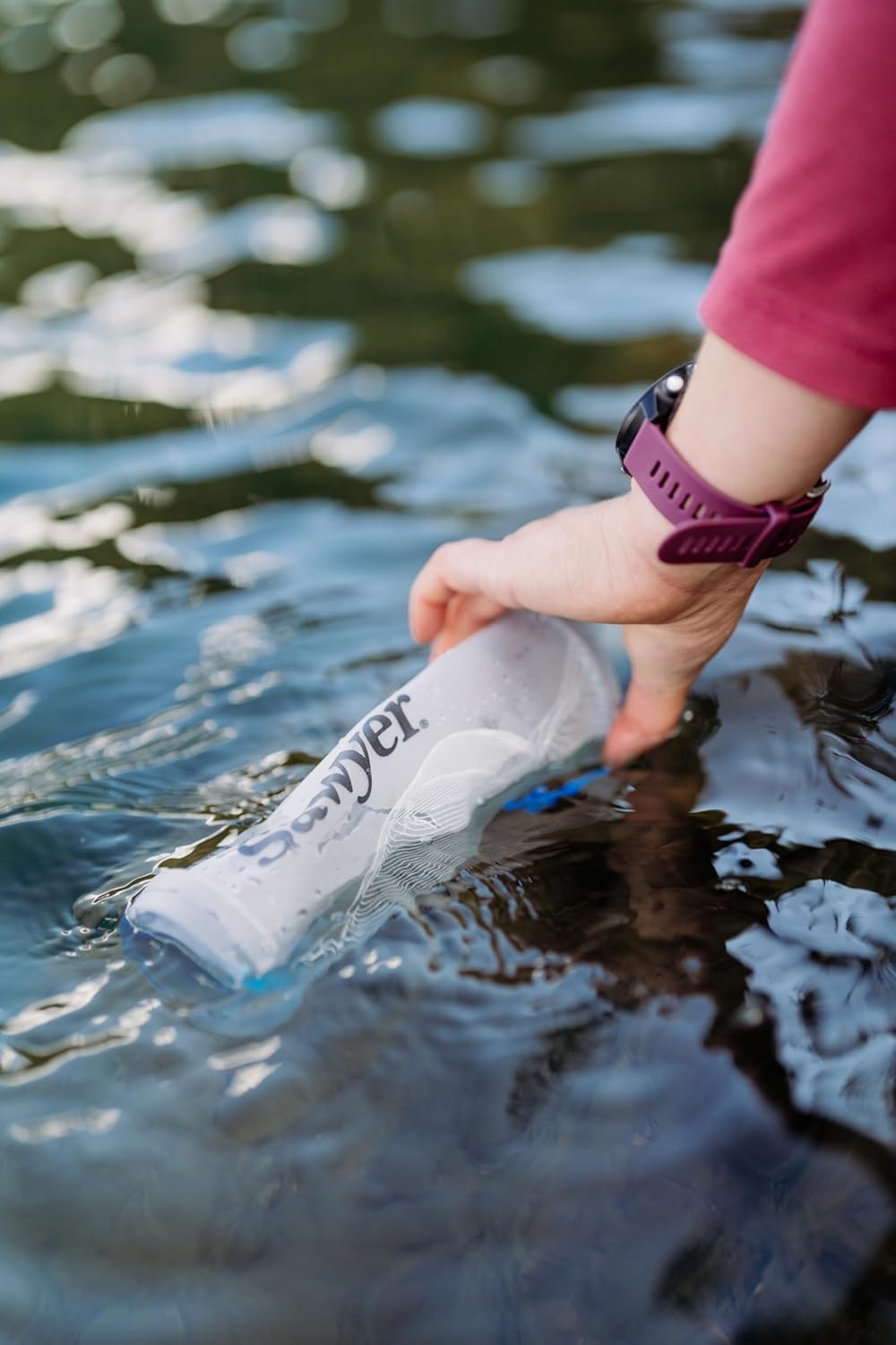 Sawyer Squeeze Water Filtration System(1 L Premium Bottle)