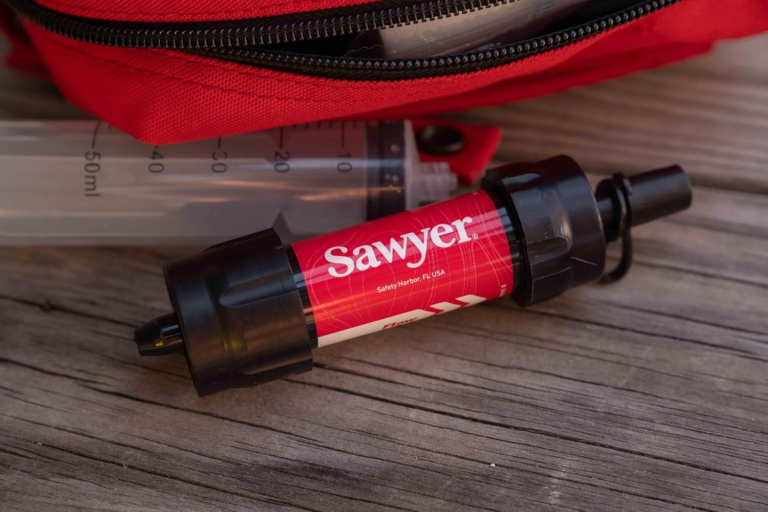 Sawyer Products Mini Water Filtration System(Red)