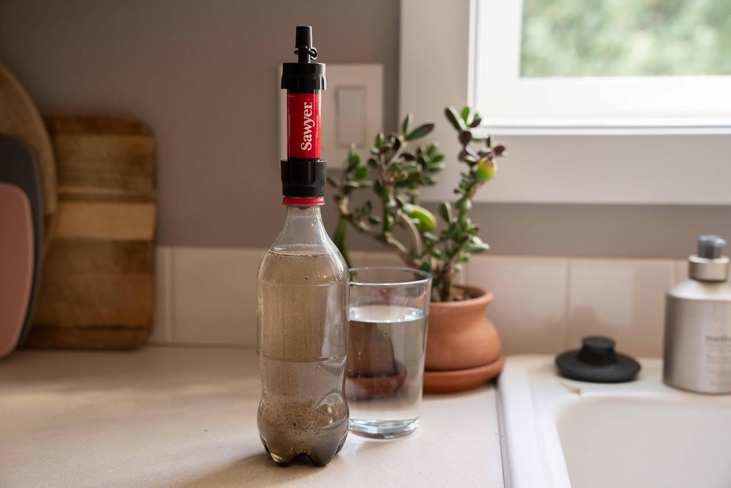 Sawyer Products Mini Water Filtration System(Red)