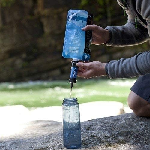 Sawyer Products Mini Water Filtration System(Blue / Green)