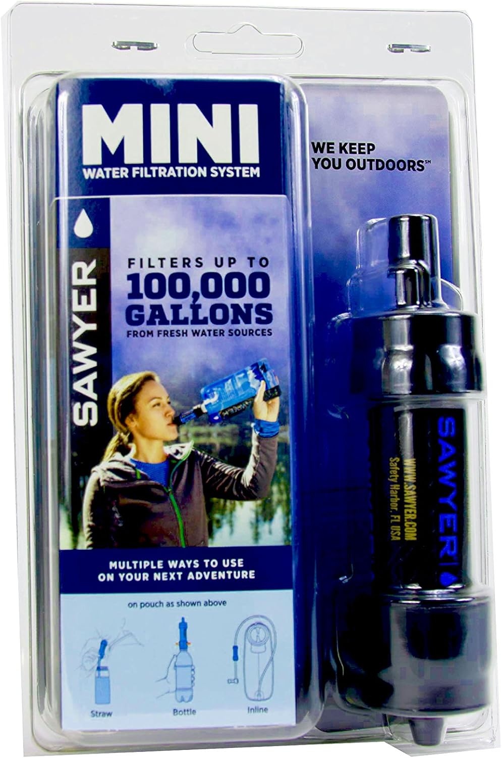 Sawyer Products Mini Water Filtration System(Black)