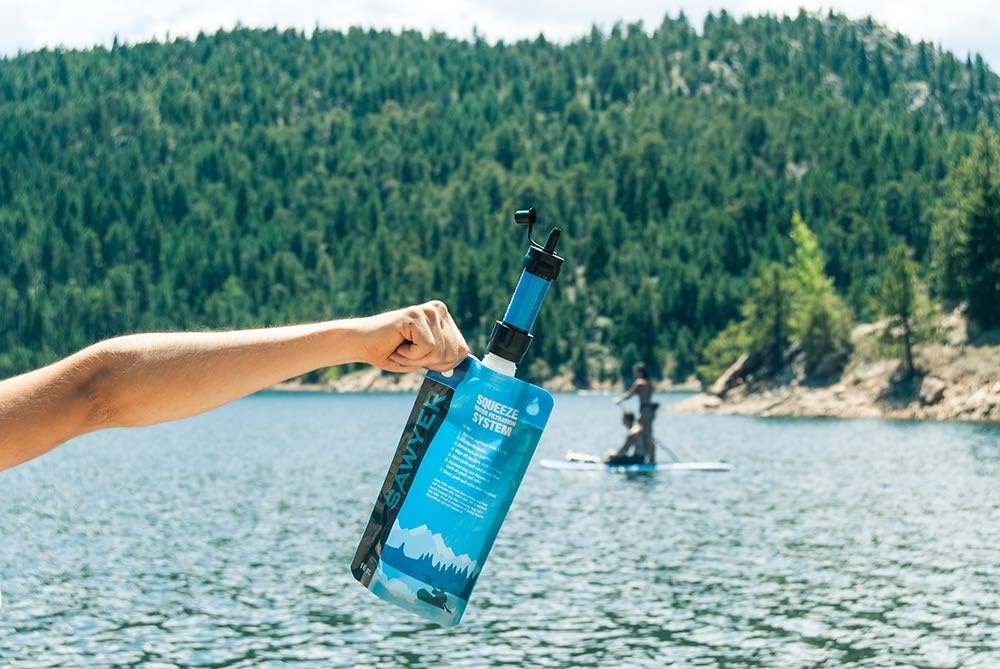 Sawyer Products Mini Water Filtration System(Blue)