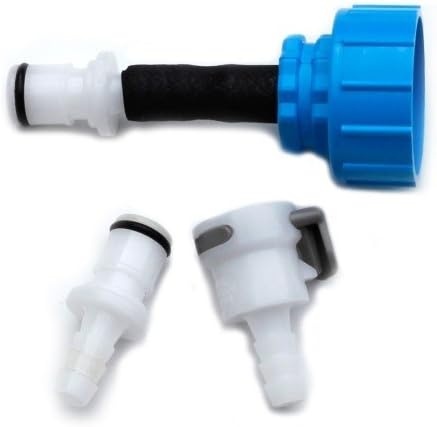 Sawyer Products SP115 Fast Fill Adapters for Hydration Packs Blue/White,One Size(One Size)