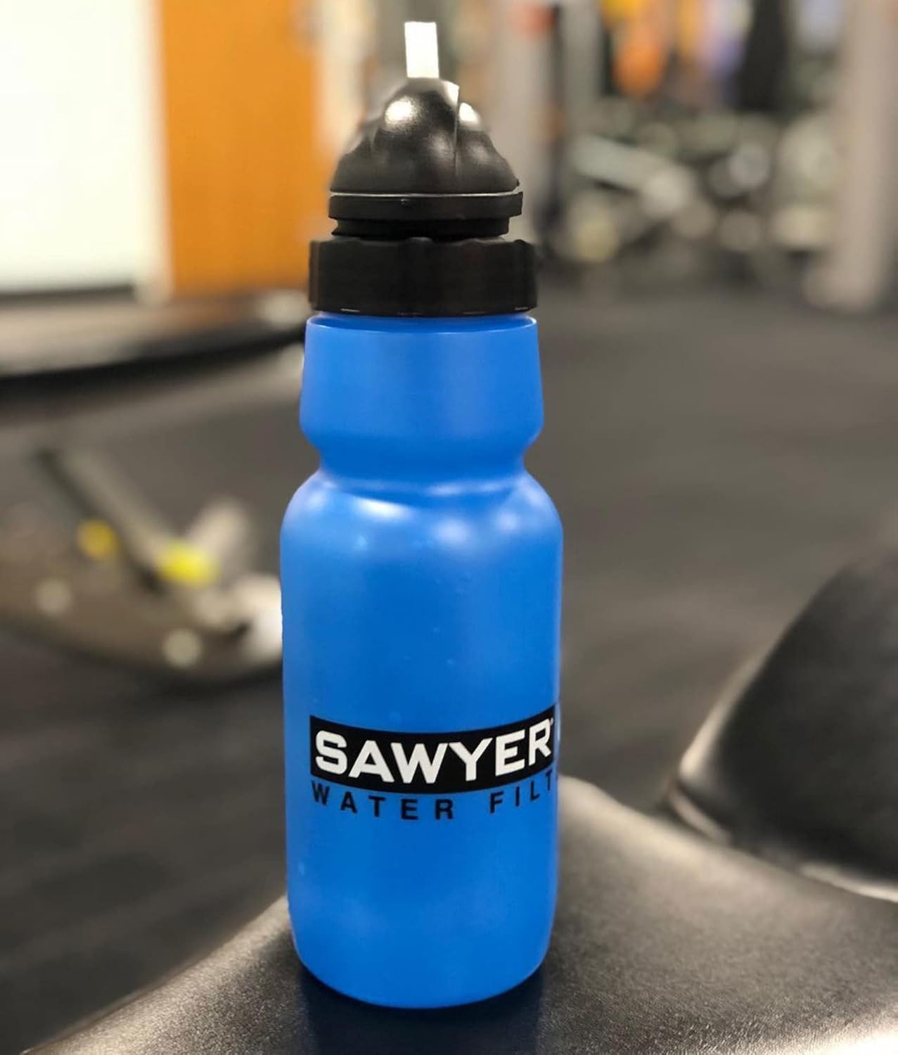 Sawyer Products SP140 Personal Water Bottle Filter, 34-Ounce,Blue(34 Ounces)