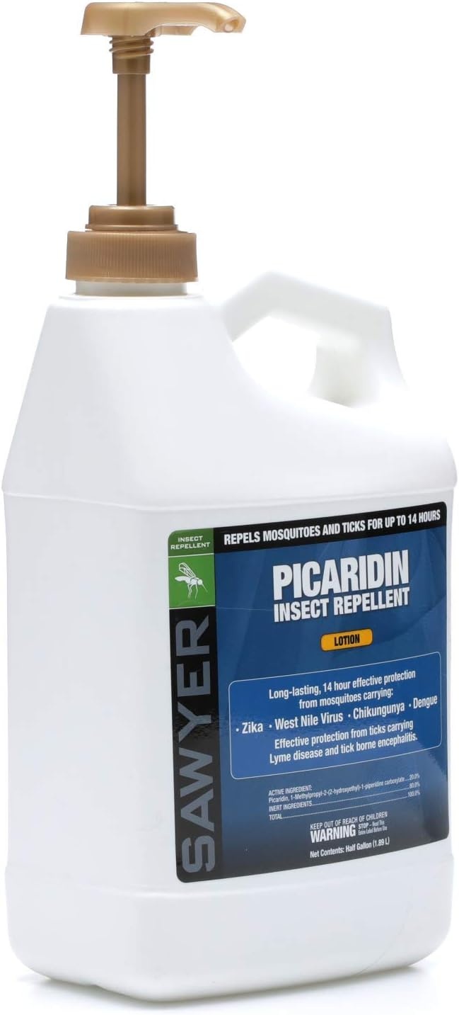 Sawyer Products SP874 Picaridin Insect Repellent Spray, 20% Picaridin, 4-Ounce, 1-Pack(64 Fl Oz (Pack of 1))