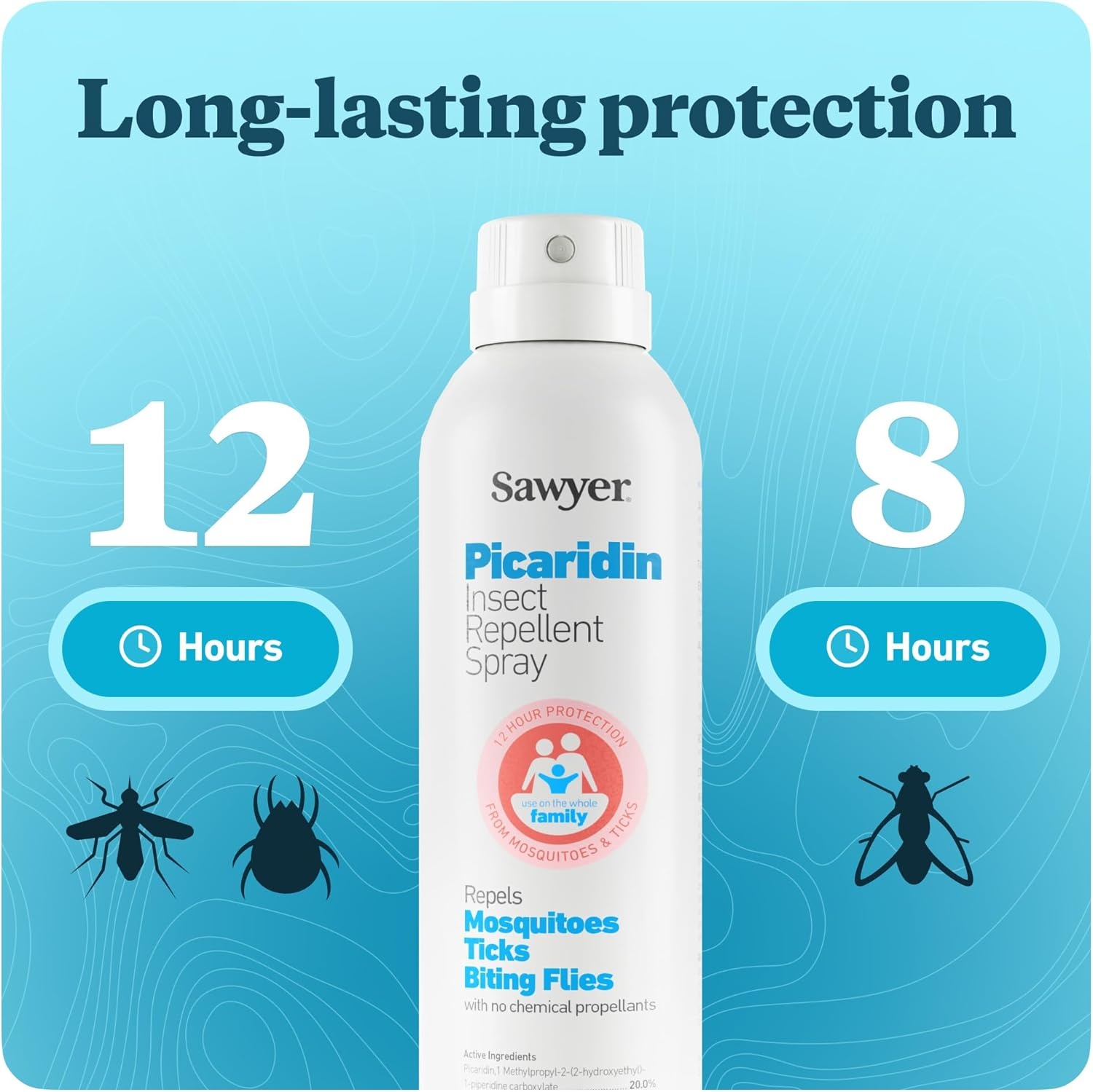 Sawyer Products SP874 Picaridin Insect Repellent Spray, 20% Picaridin, 4-Ounce, 1-Pack(4 Fl Oz (Pack of 1))