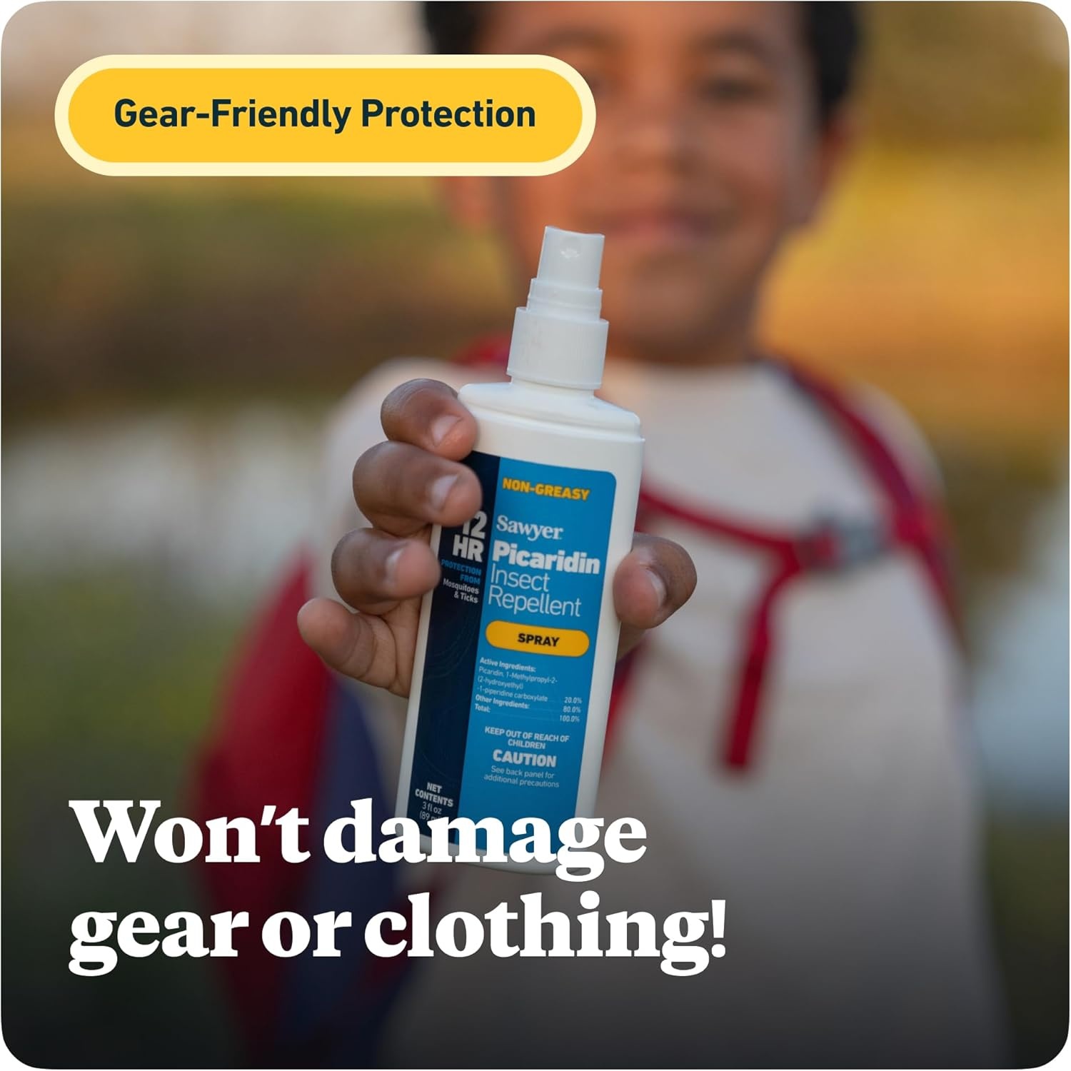 Sawyer Products SP874 Picaridin Insect Repellent Spray, 20% Picaridin, 4-Ounce, 1-Pack(3 Fl Oz (Pack of 2))