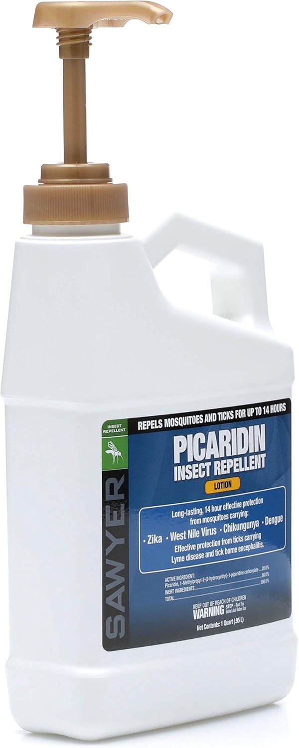 Sawyer Products SP874 Picaridin Insect Repellent Spray, 20% Picaridin, 4-Ounce, 1-Pack(32 Fl Oz (Pack of 1))