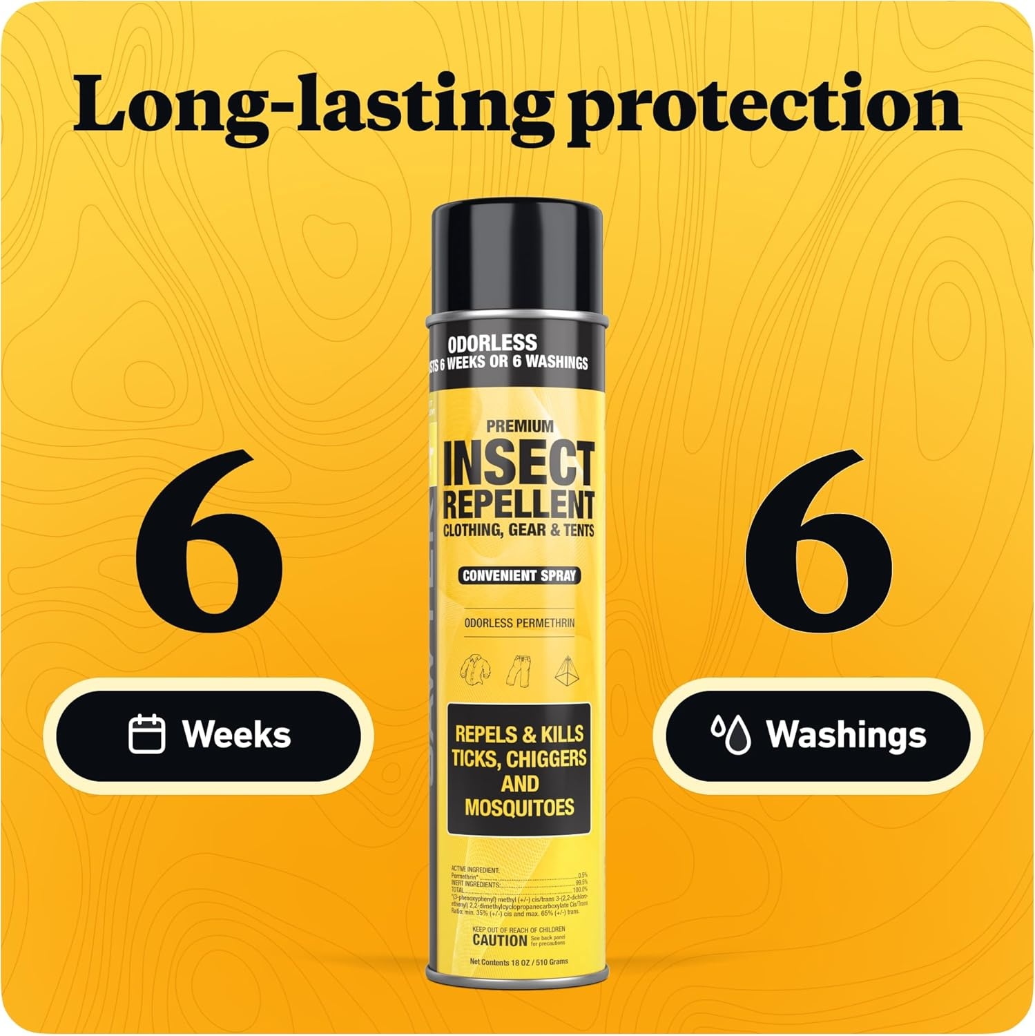 Sawyer Products Premium Permethrin Insect Repellent for Clothing, Gear & Tents(18 Fl Oz (Pack of 1))
