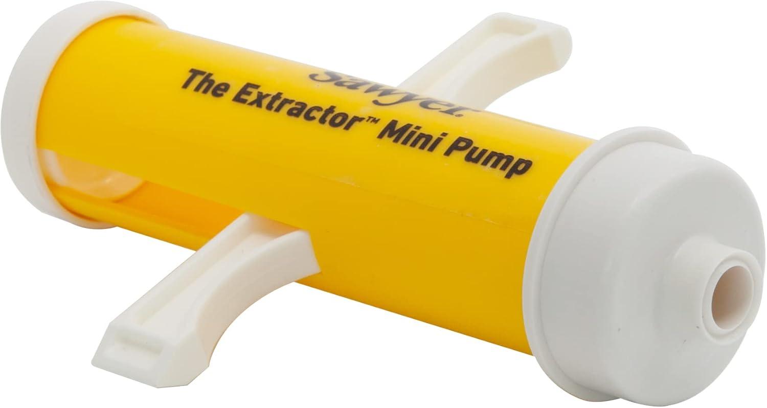 Sawyer Products Extractor Mini Suction Pump for Insect Bite and Sting Relief, Yellow